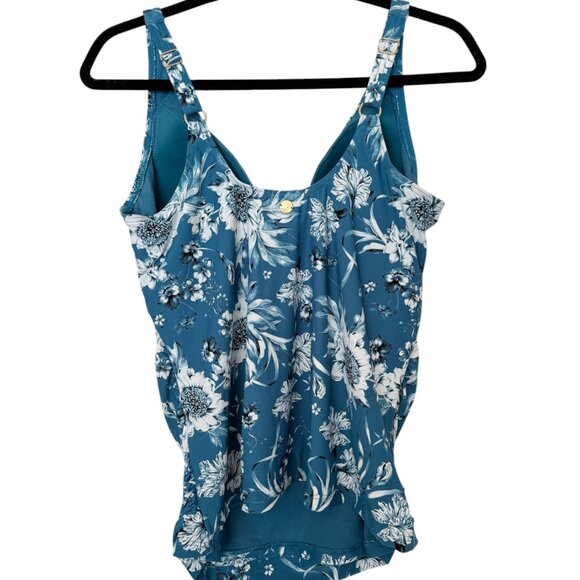 NWT Artesands Fleur Du Champ Delacroix D~G Cup Tankini Top-US 14 - Picture 5 of 7
